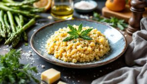 Risotto agli asparagi: il momento esatto in cui aggiungere il brodo fa tutta la differenza