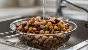 Perché i nutrizionisti consigliano di sciacquare i legumi in scatola? Il sodio nascosto