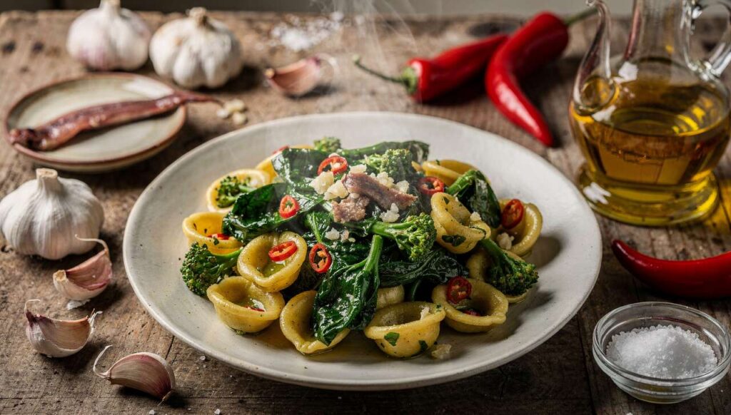 Orecchiette alle cime di rapa : Ricetta originale