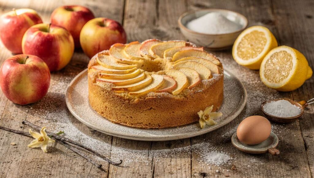 Torta di mele soffice con yogurt e limone: ricetta facile